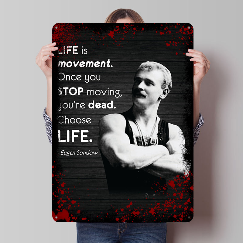 Retro Gaming Words - Eugen sandow palavras impresso cartaz personalizado
