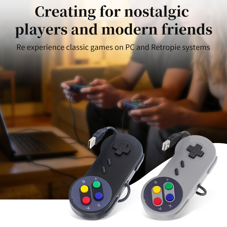 Raspberry Pi Retropie - Controle USB Retro para PC NESPi