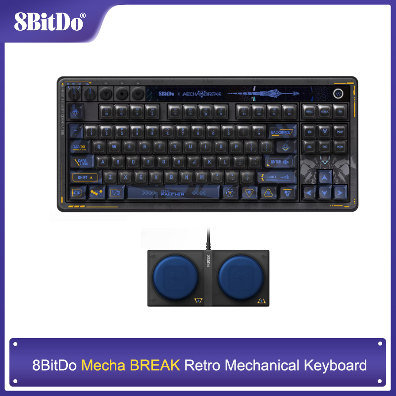 Retro Gaming Windows - Teclado mecânico 8BitDo Retro 87 -