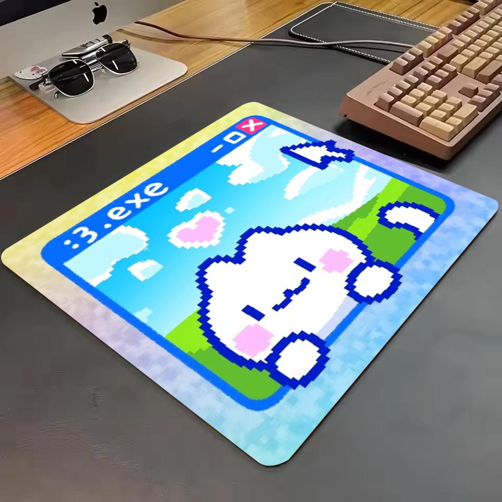 Mini Mouse Pad Pixel Cat com E - Retro Gaming Laptop avaliação e preço