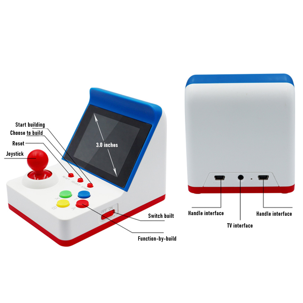 3inch 8Bit Retro Mini Estação  - Console Retro Gaming Portable avaliação e preço