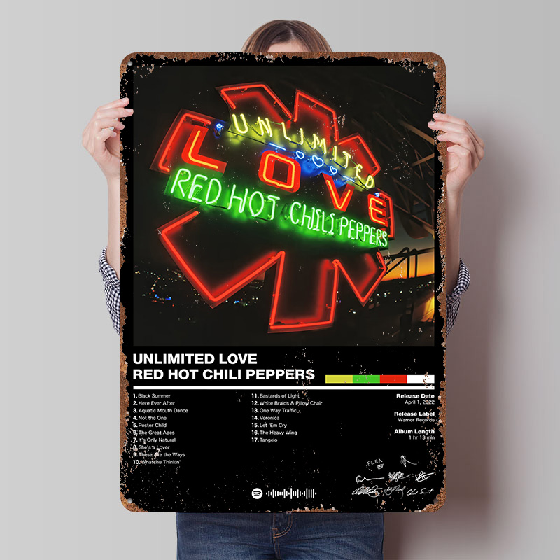 Red Hot Chili Peppers - Poster - Retro Gaming Unlimited avaliação e preço