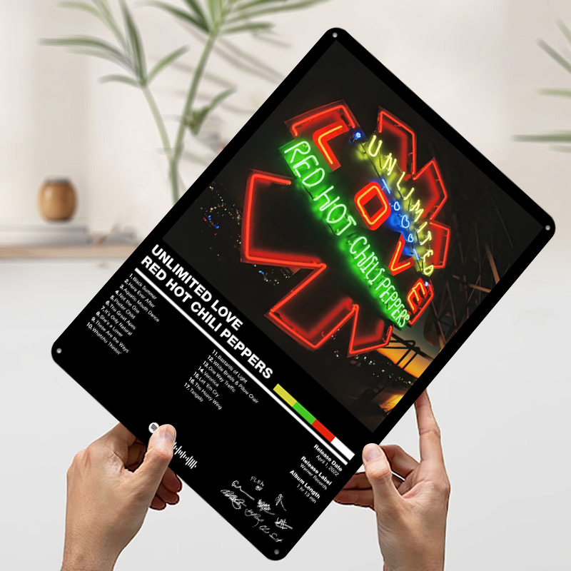 Red Hot Chili Peppers - Poster - Retro Gaming Unlimited avaliação e preço