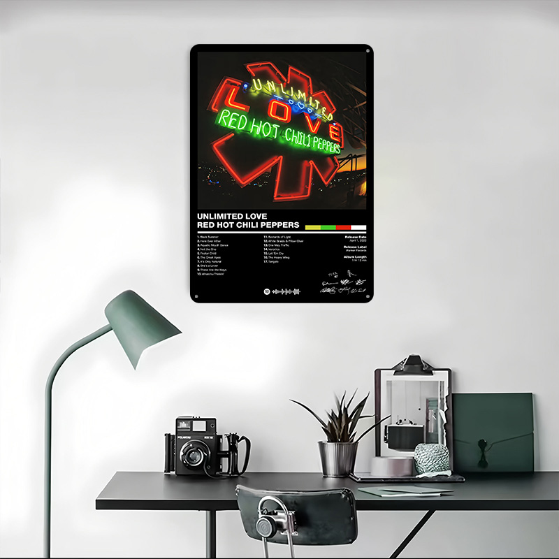 Red Hot Chili Peppers - Poster - Retro Gaming Unlimited avaliação e preço