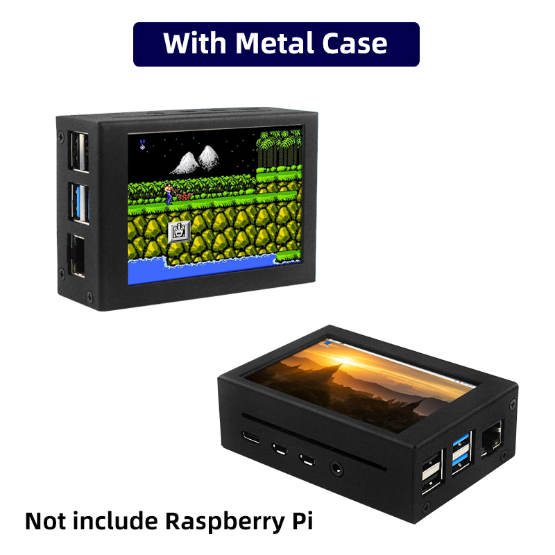 3. tela táctil de 5 inch lcd p - Raspberry Pi Retropie avaliação e preço