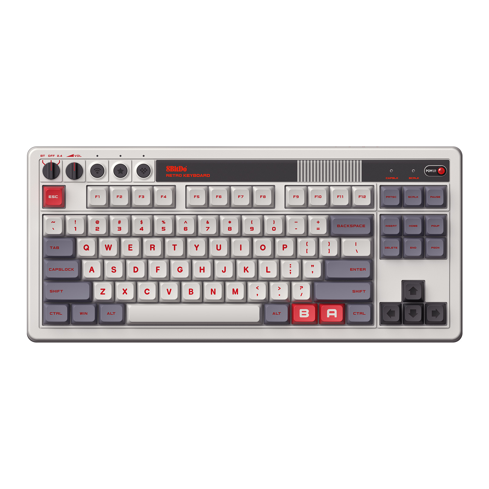 Teclado mecânico retrô 8bitdo, - Retro Gaming Windows avaliação e preço