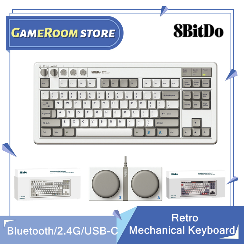 Teclado mecânico retrô 8Bitdo, - Retro Gaming Windows avaliação e preço