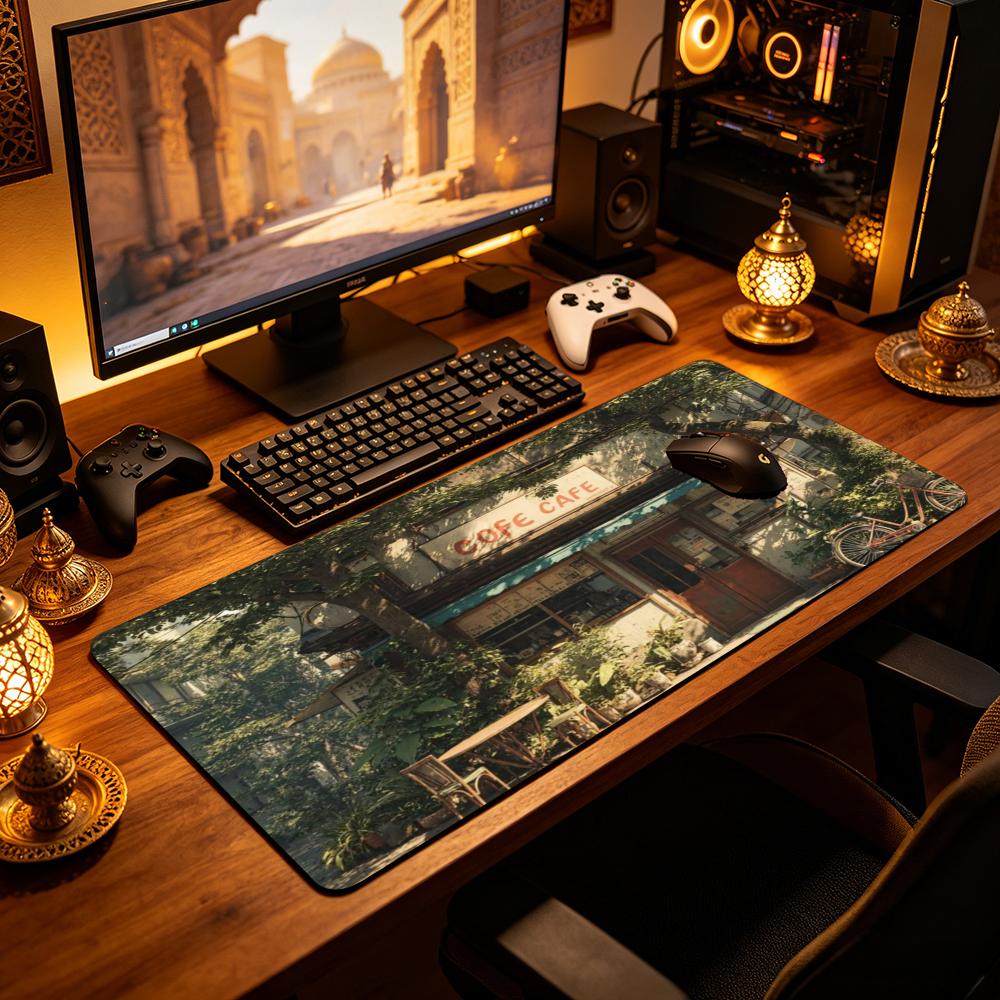Tapete de Mesa Grande Vintage  - Retro Gaming Cafe avaliação e preço