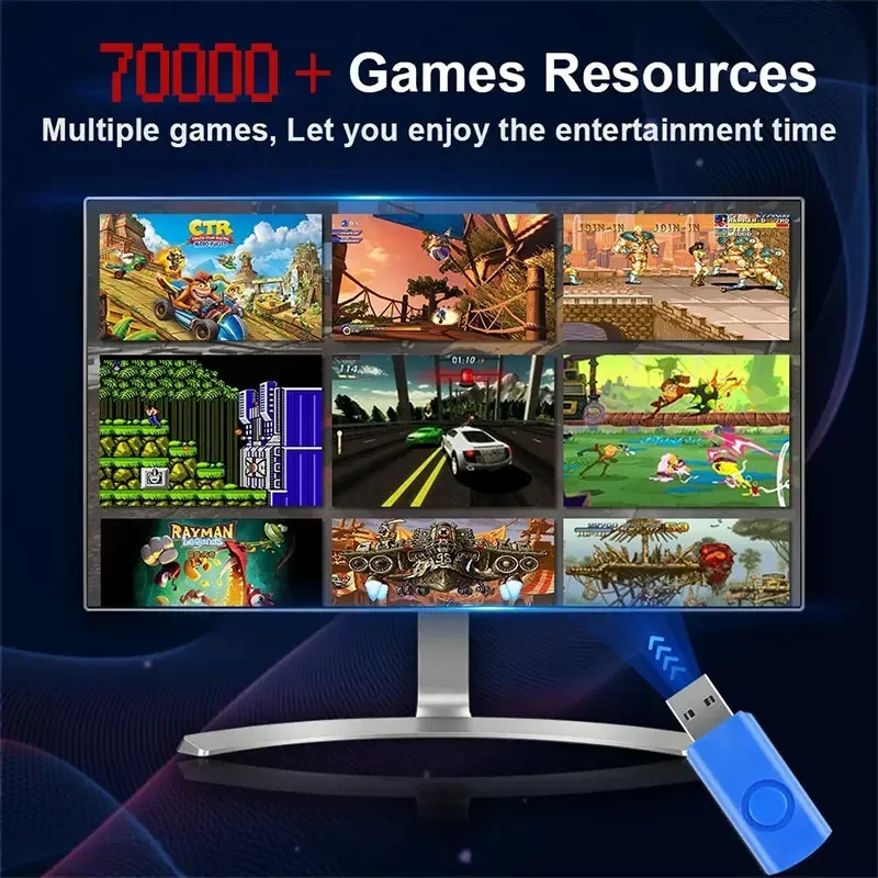 Console de jogos retrô 70000 + - Retro Gaming Windows avaliação e preço