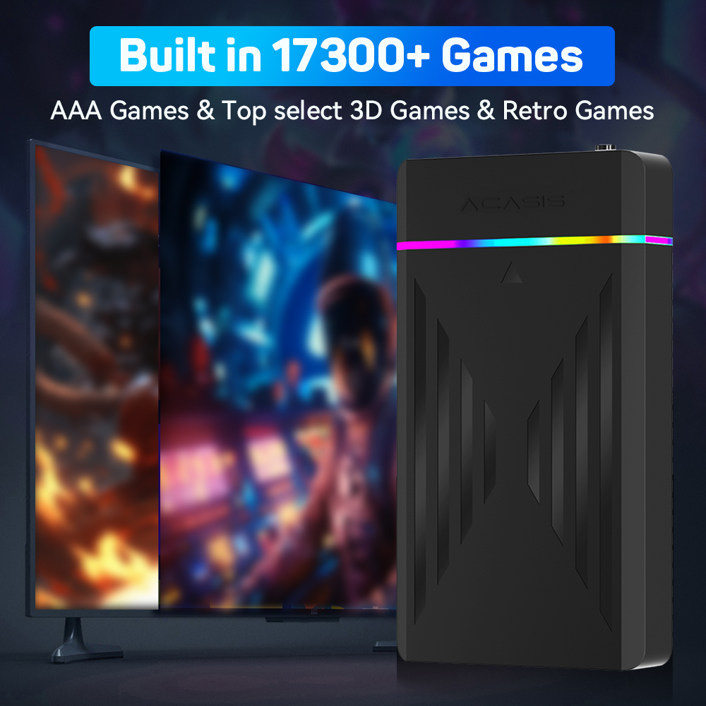 3TB portátil Gaming HDD Launch - Retro Gaming Pro avaliação e preço