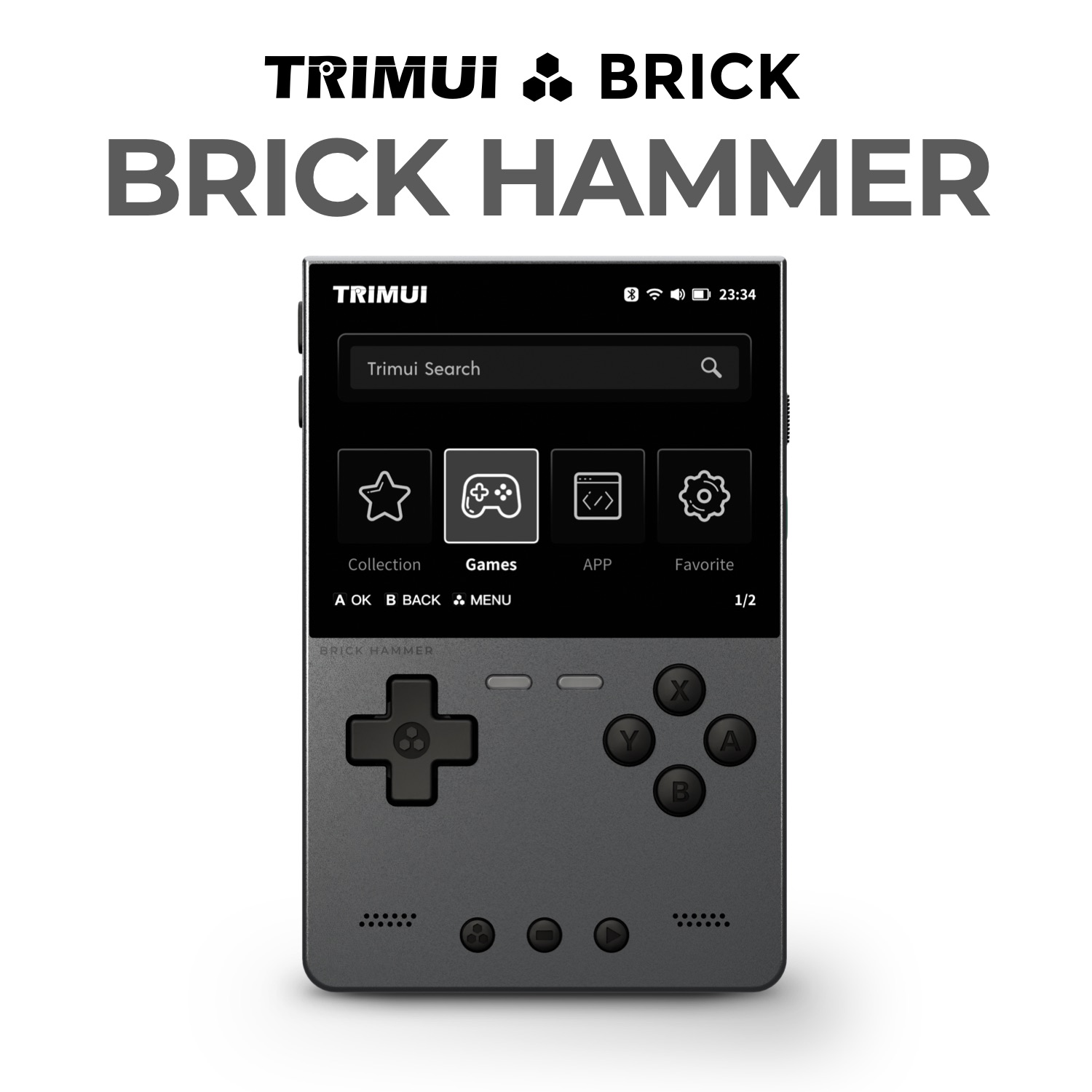 Console Trimui Brick Hammer co - Retro Gaming Laptop avaliação e preço